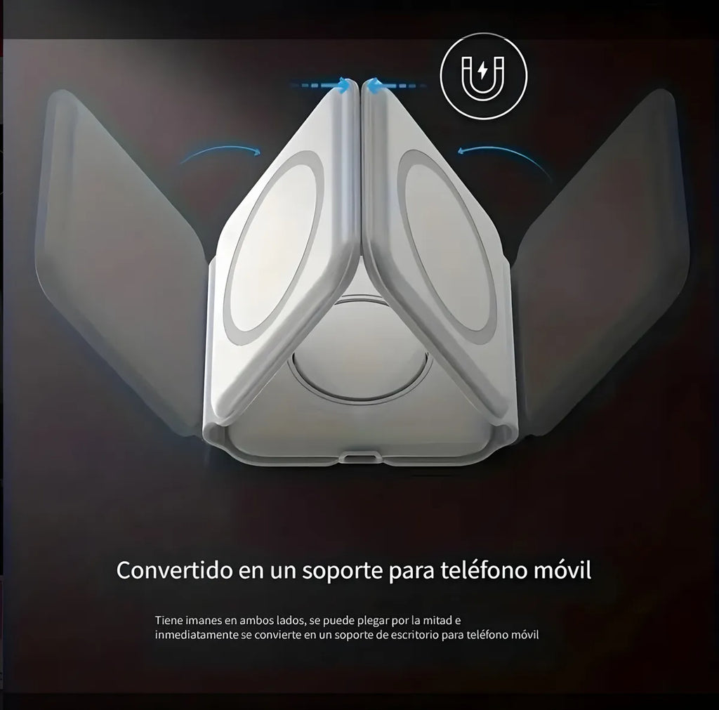 Cargador Magnetico 3 en 1