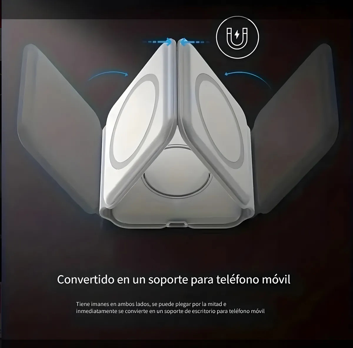 Cargador Magnetico 3 en 1